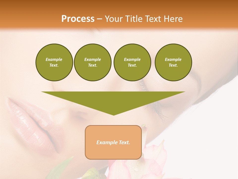 Healthy Eye Floral PowerPoint Template