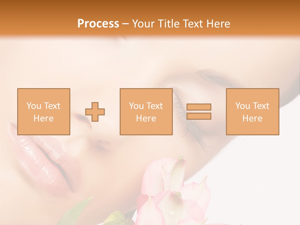 Healthy Eye Floral PowerPoint Template