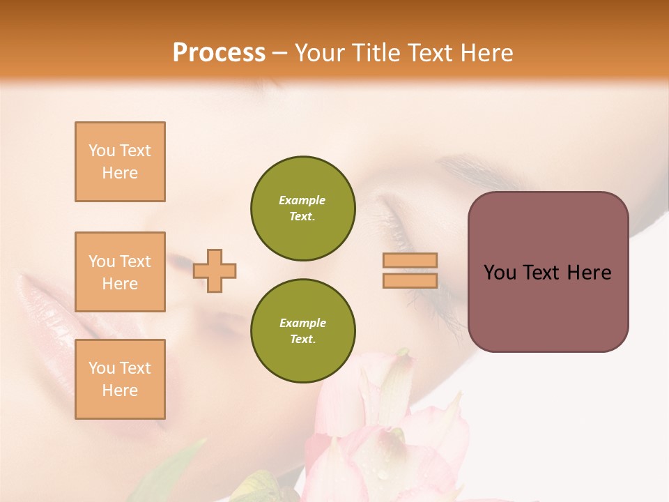 Healthy Eye Floral PowerPoint Template
