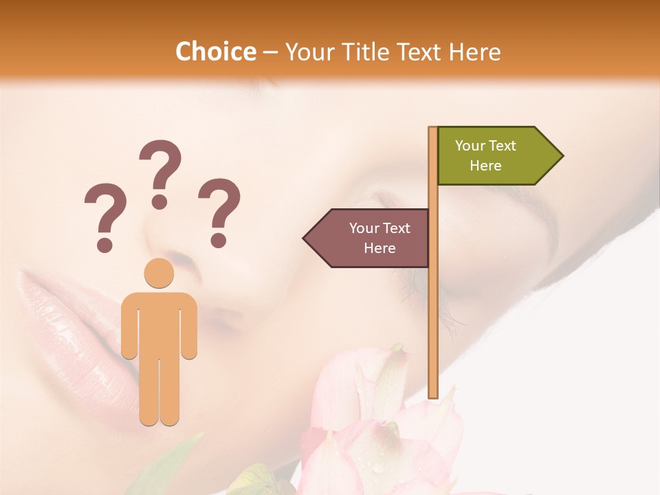 Healthy Eye Floral PowerPoint Template