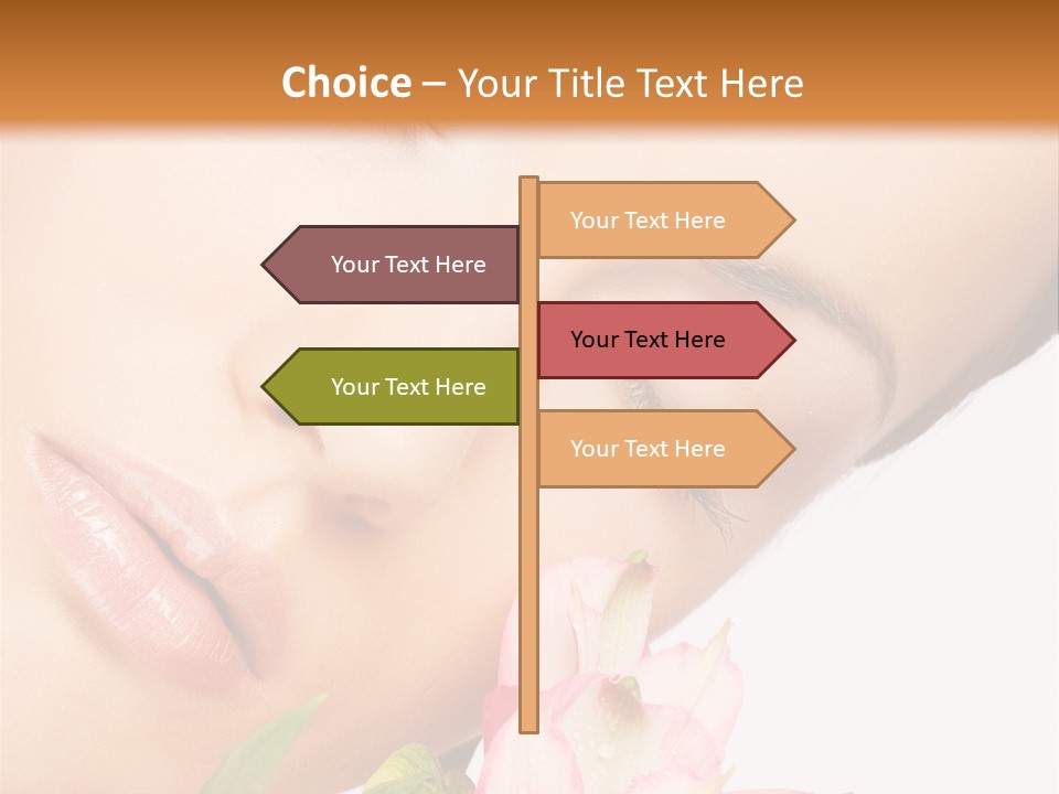 Healthy Eye Floral PowerPoint Template