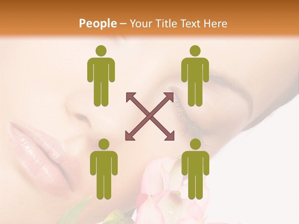 Healthy Eye Floral PowerPoint Template