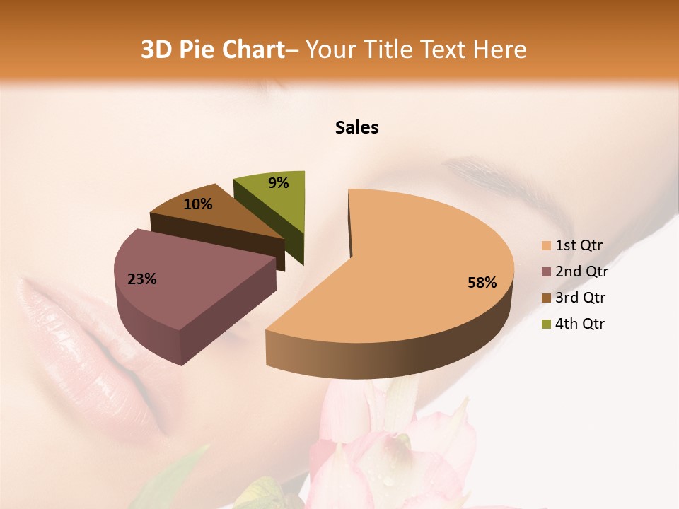 Healthy Eye Floral PowerPoint Template
