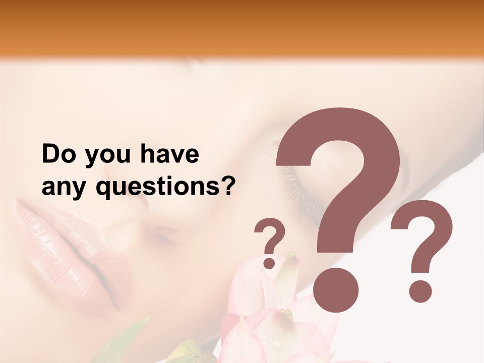 Healthy Eye Floral PowerPoint Template