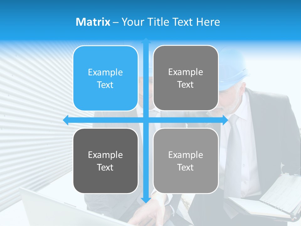 Workers Industrial Energy PowerPoint Template