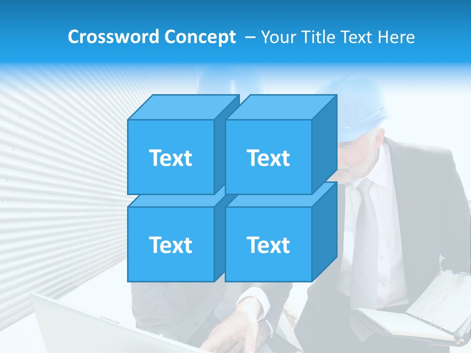 Workers Industrial Energy PowerPoint Template