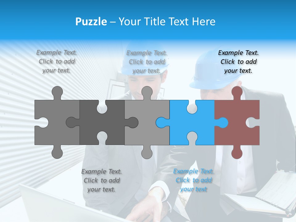 Workers Industrial Energy PowerPoint Template