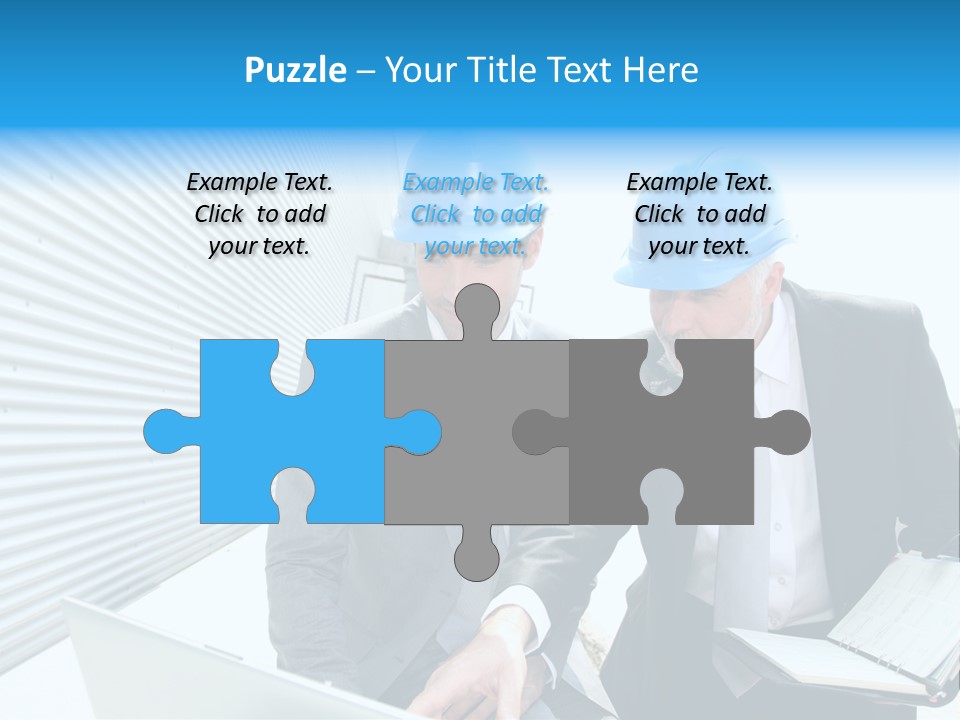 Workers Industrial Energy PowerPoint Template