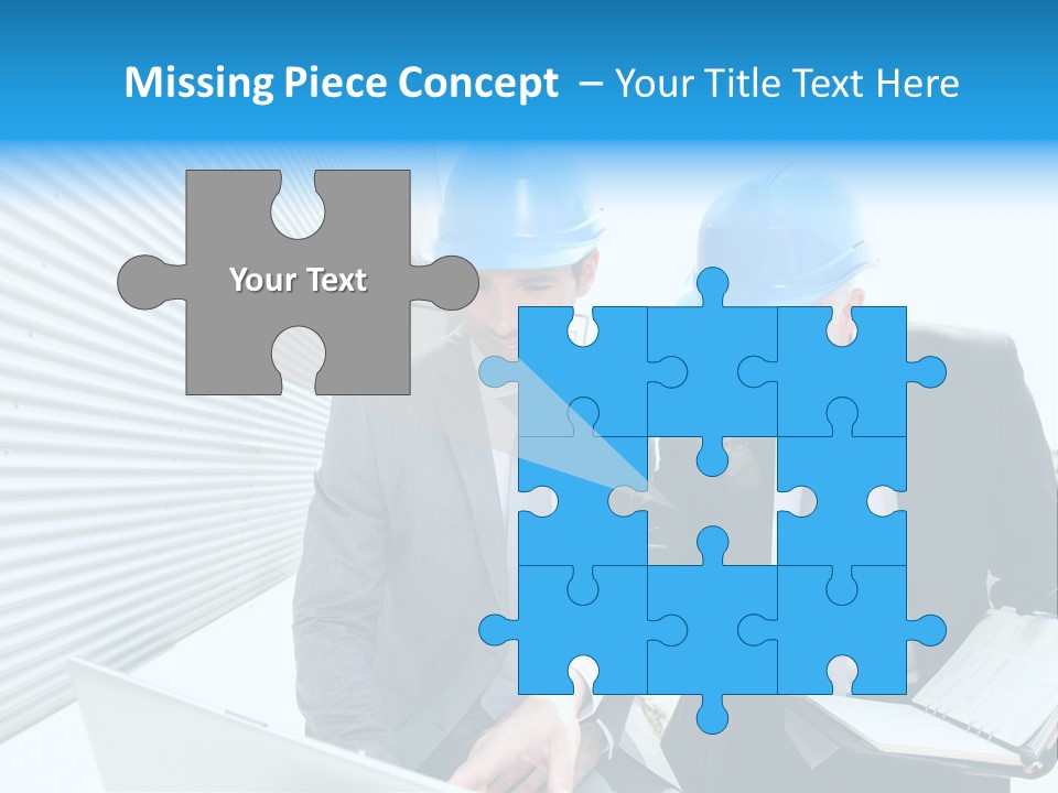 Workers Industrial Energy PowerPoint Template