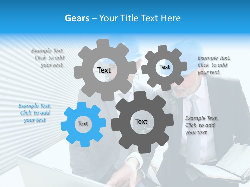Workers Industrial Energy PowerPoint Template