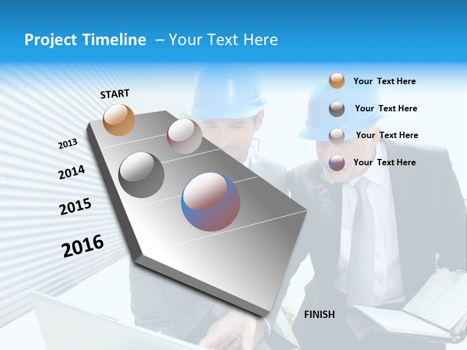 Workers Industrial Energy PowerPoint Template