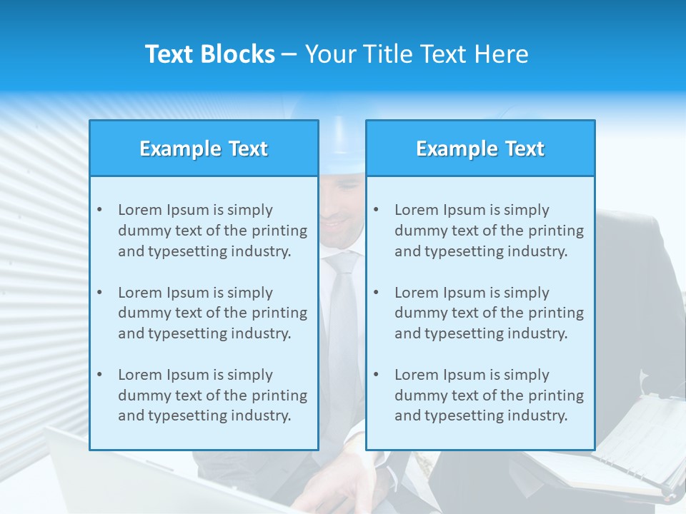 Workers Industrial Energy PowerPoint Template