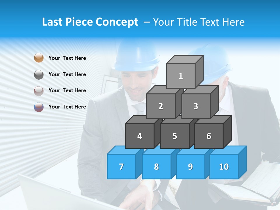 Workers Industrial Energy PowerPoint Template