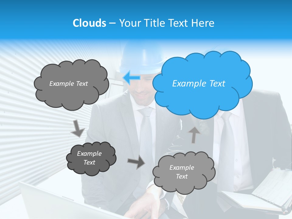 Workers Industrial Energy PowerPoint Template