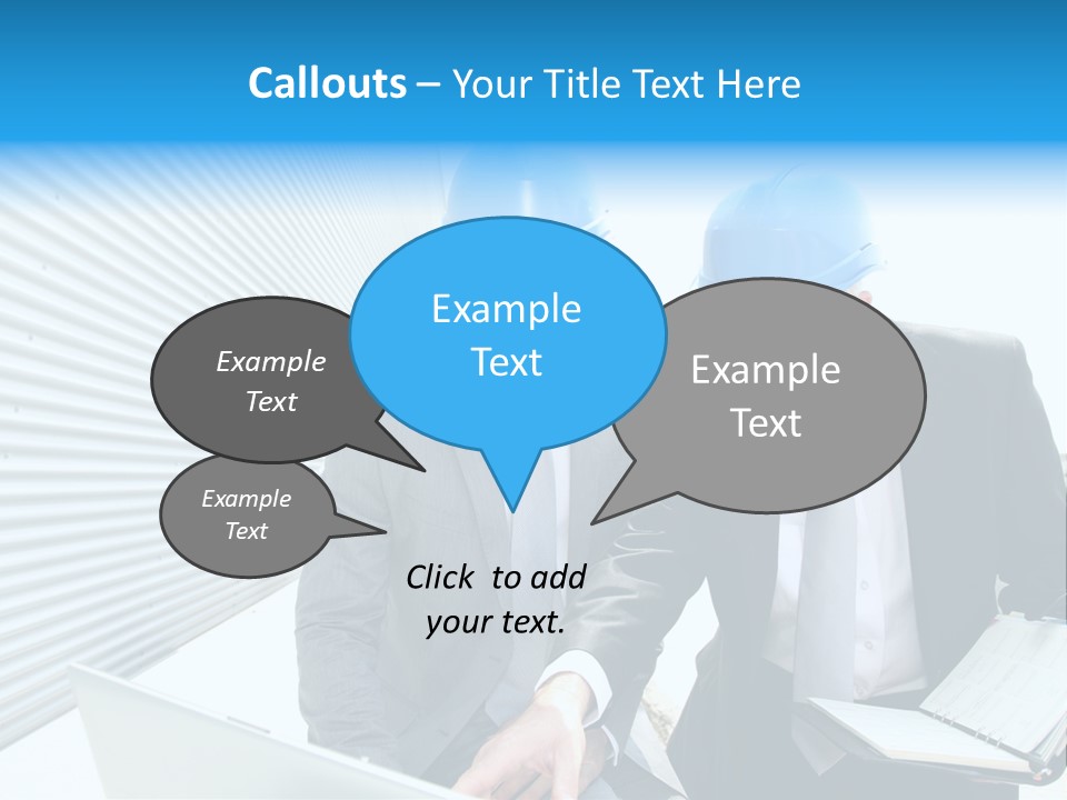 Workers Industrial Energy PowerPoint Template