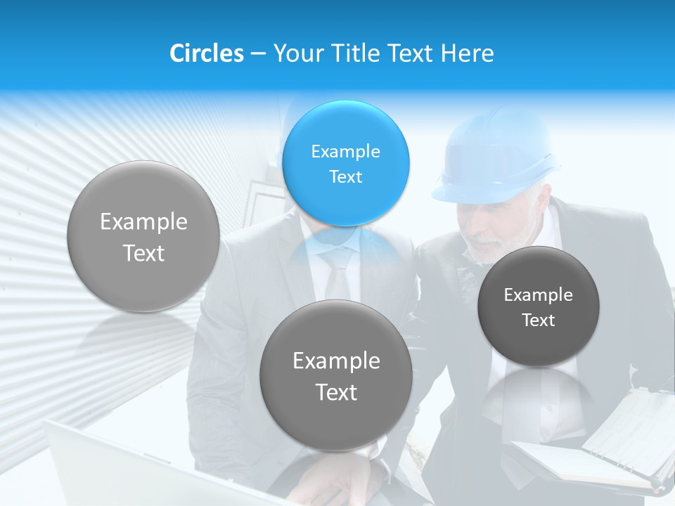Workers Industrial Energy PowerPoint Template