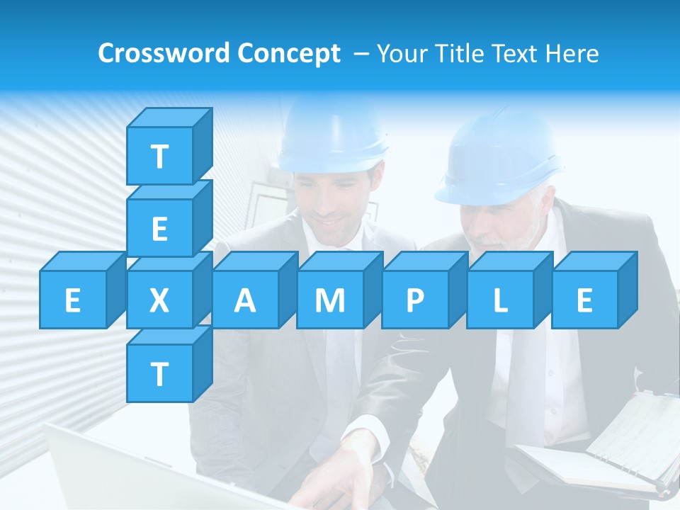 Workers Industrial Energy PowerPoint Template
