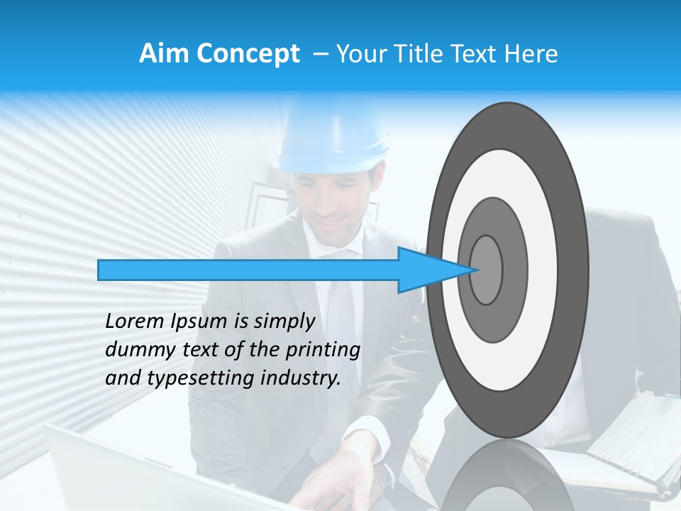 Workers Industrial Energy PowerPoint Template