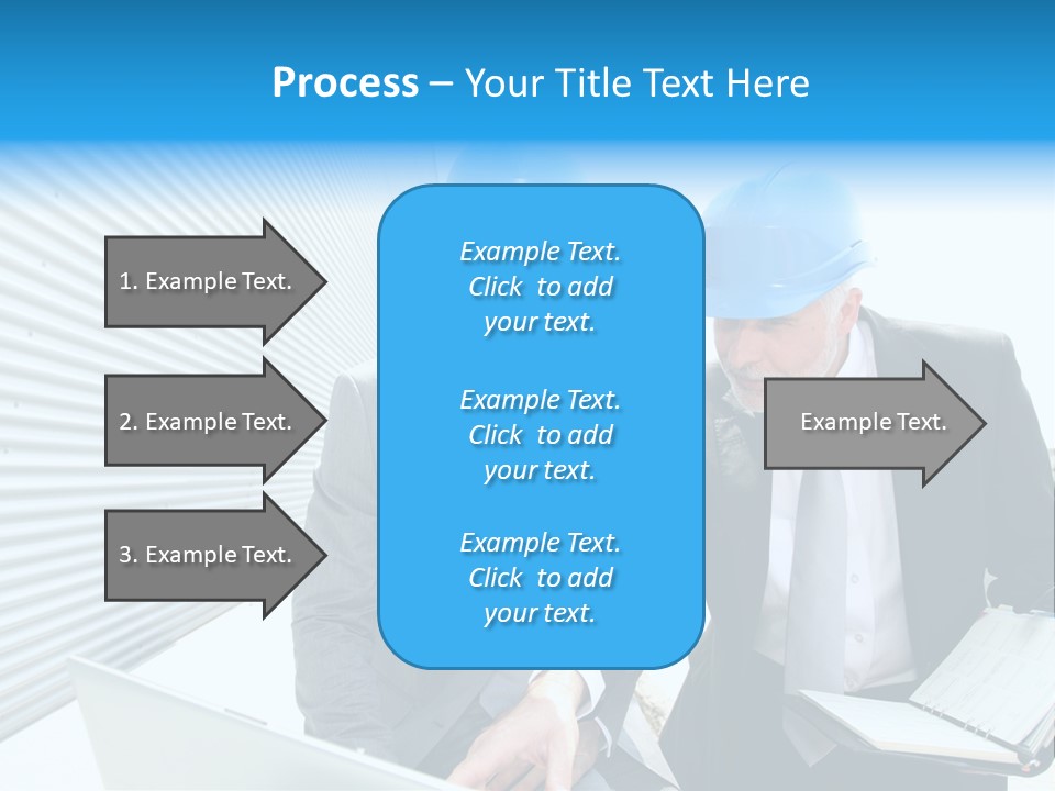 Workers Industrial Energy PowerPoint Template