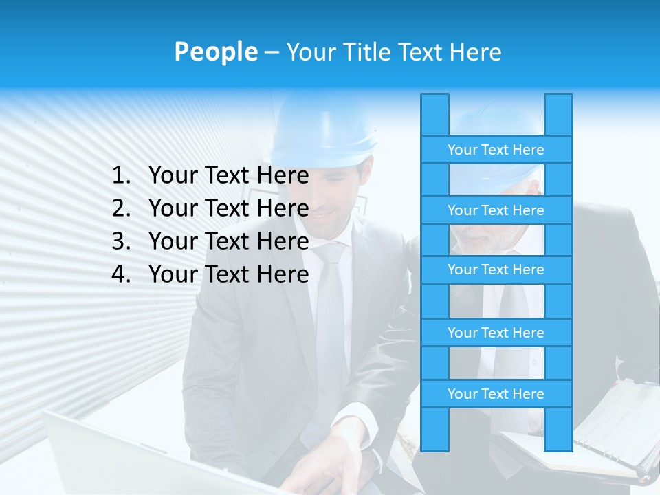 Workers Industrial Energy PowerPoint Template