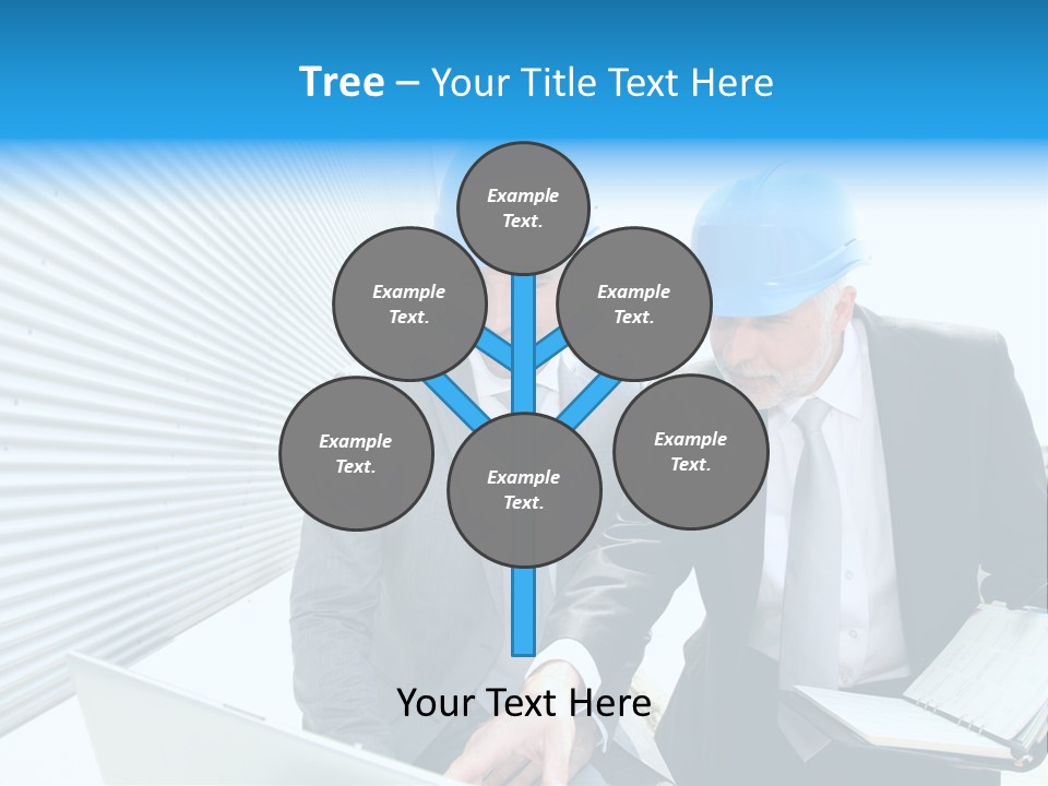 Workers Industrial Energy PowerPoint Template