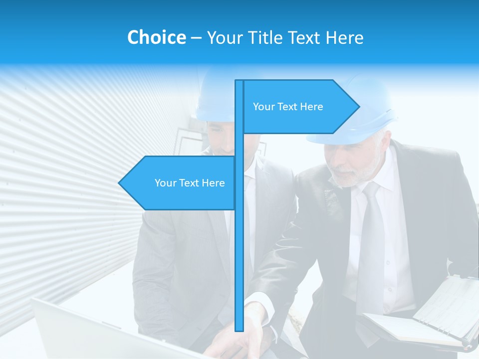 Workers Industrial Energy PowerPoint Template
