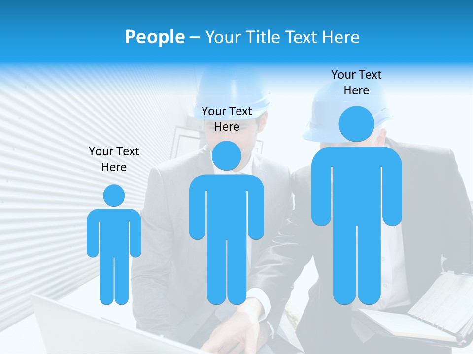 Workers Industrial Energy PowerPoint Template