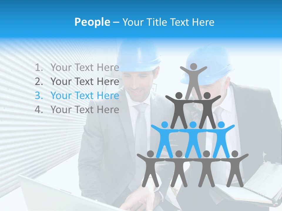 Workers Industrial Energy PowerPoint Template