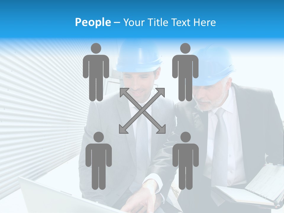 Workers Industrial Energy PowerPoint Template