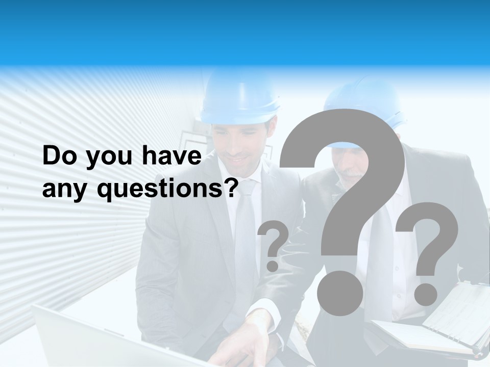 Workers Industrial Energy PowerPoint Template