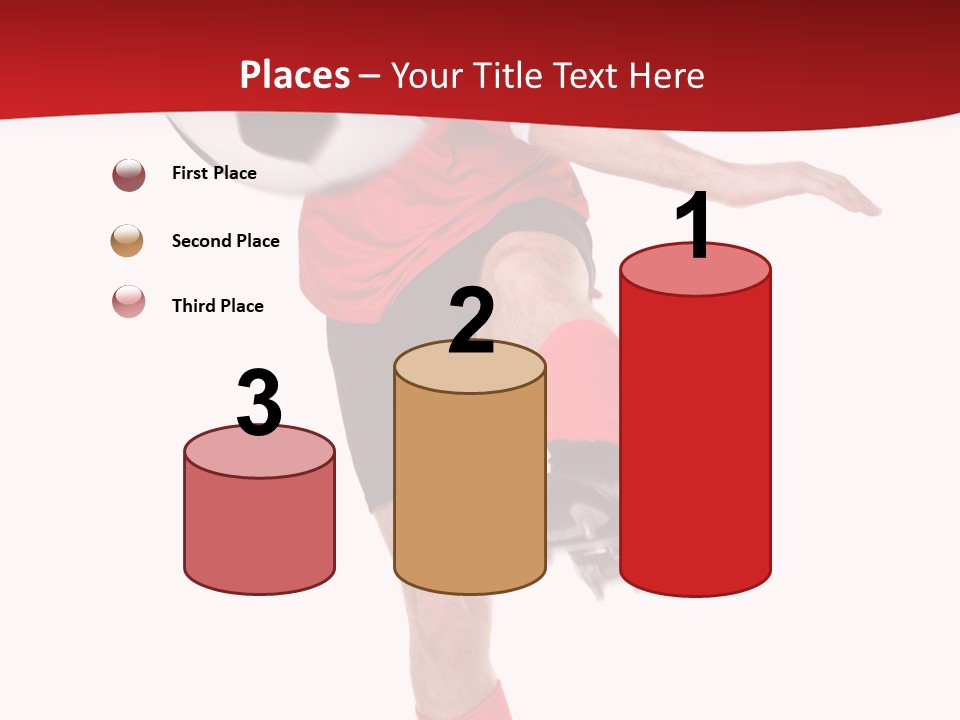 Full Sportsman Ball PowerPoint Template