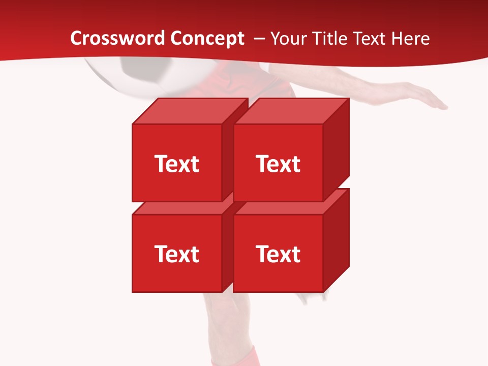 Full Sportsman Ball PowerPoint Template