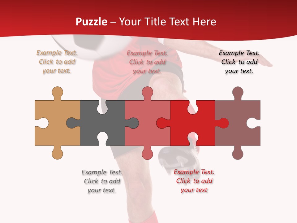 Full Sportsman Ball PowerPoint Template