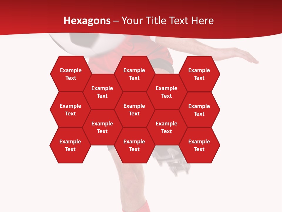 Full Sportsman Ball PowerPoint Template