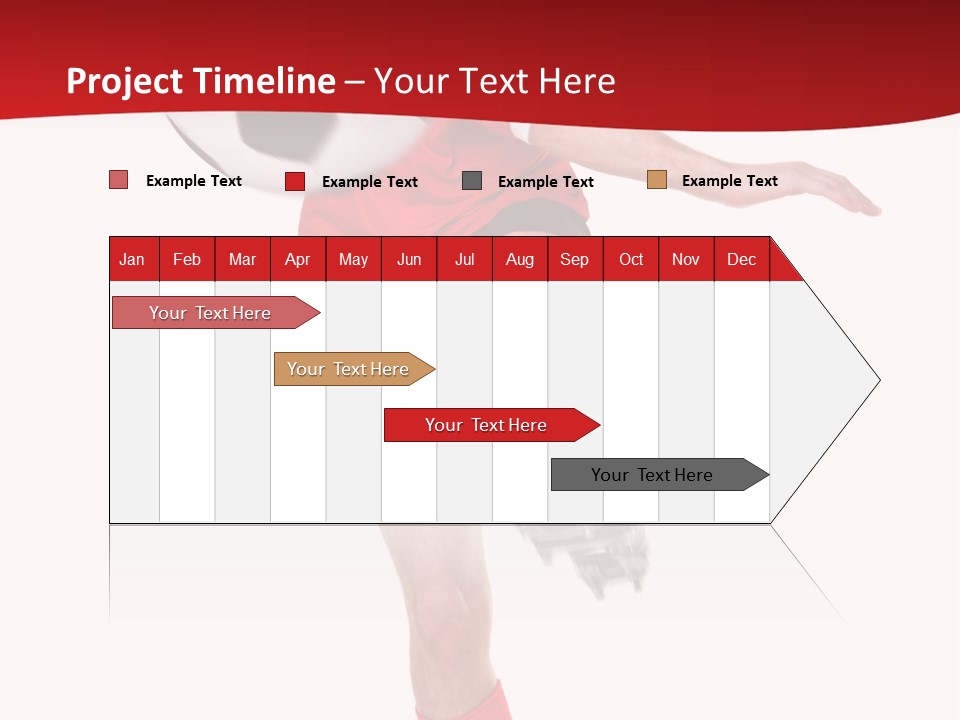 Full Sportsman Ball PowerPoint Template