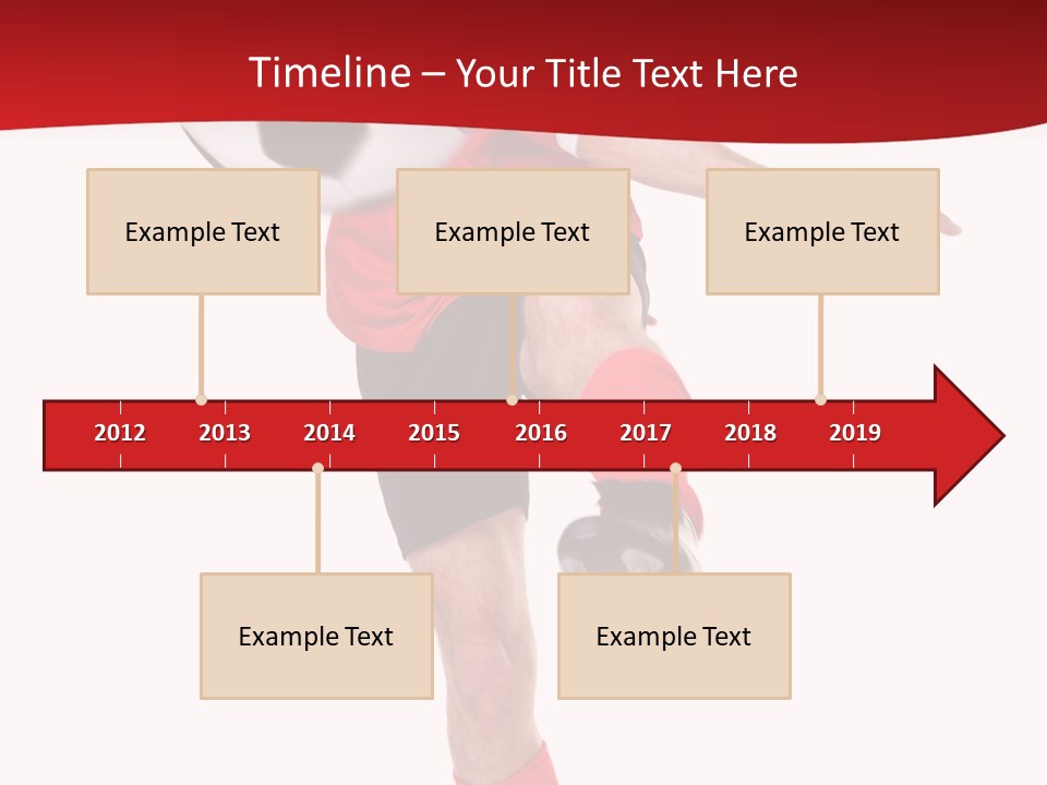 Full Sportsman Ball PowerPoint Template