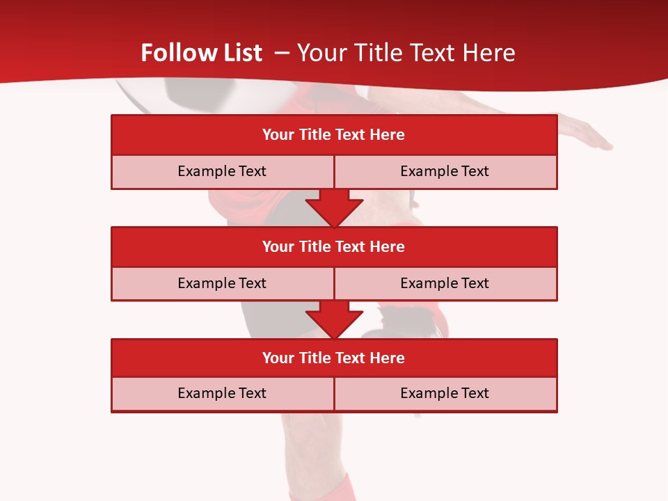 Full Sportsman Ball PowerPoint Template