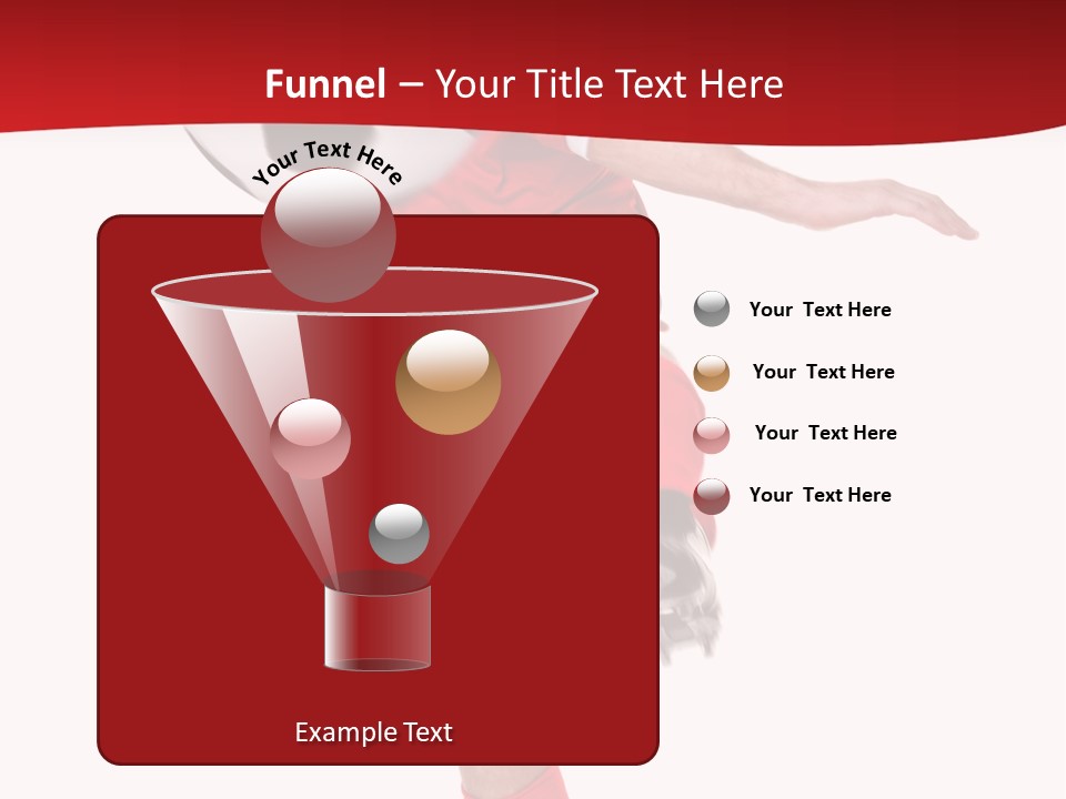 Full Sportsman Ball PowerPoint Template