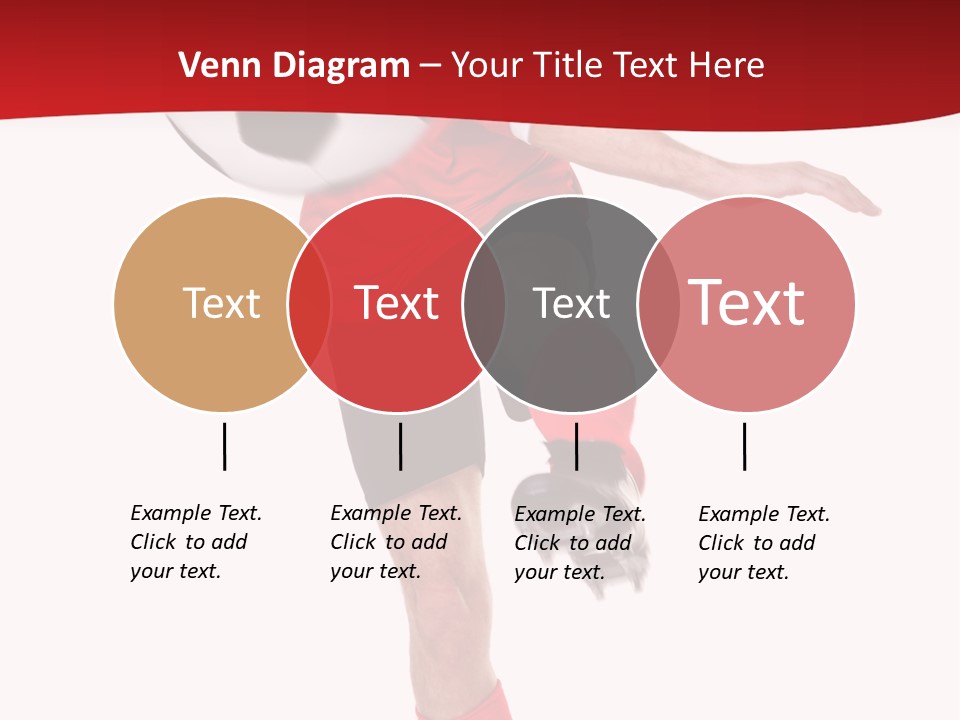 Full Sportsman Ball PowerPoint Template