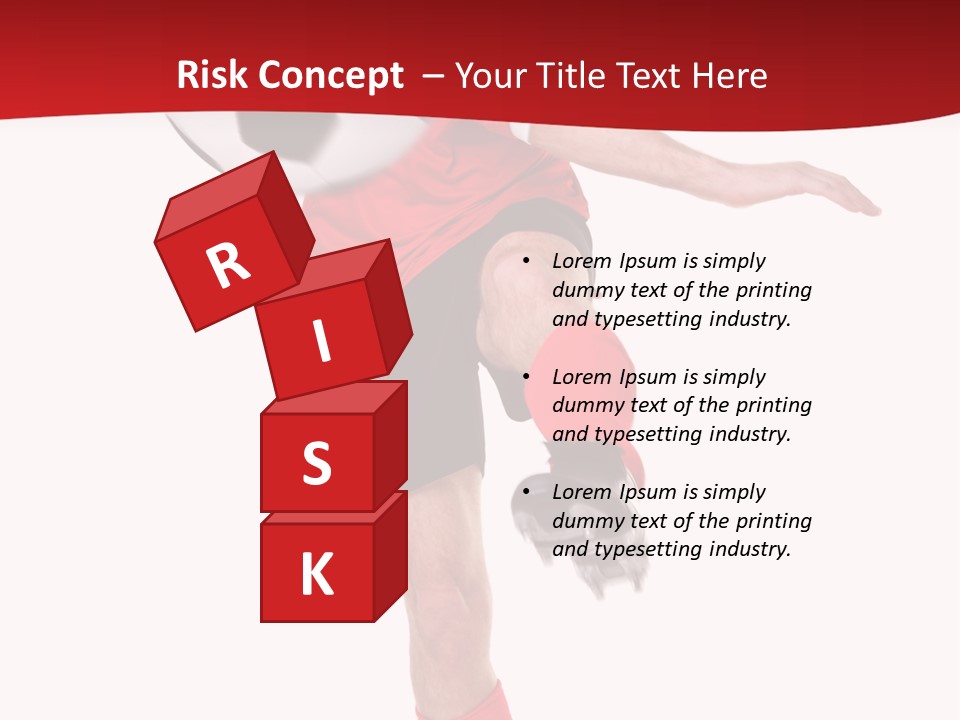 Full Sportsman Ball PowerPoint Template