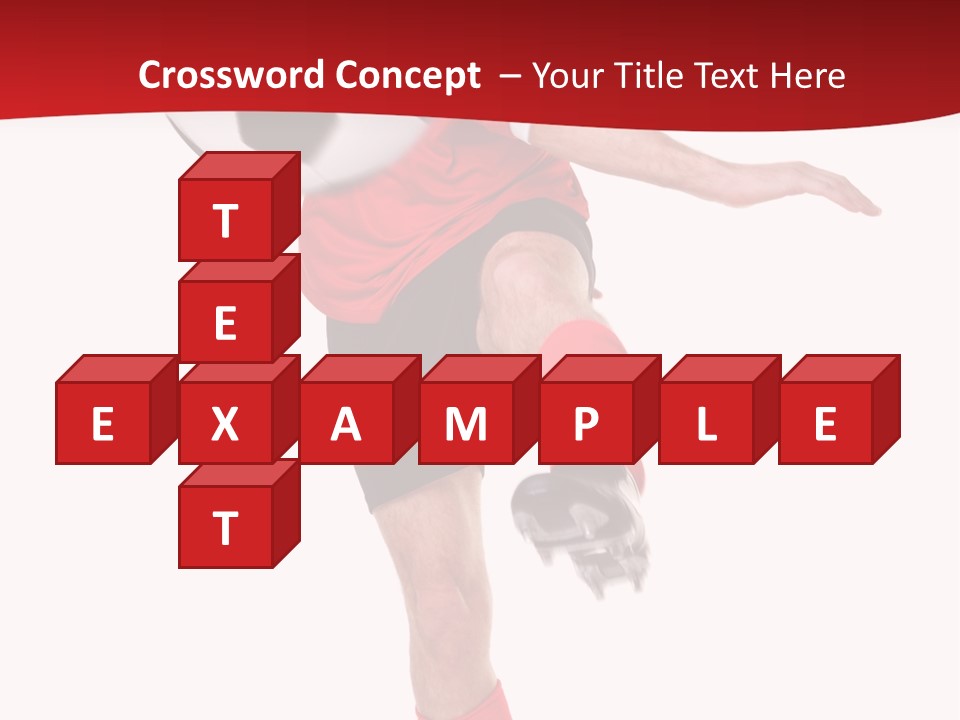 Full Sportsman Ball PowerPoint Template