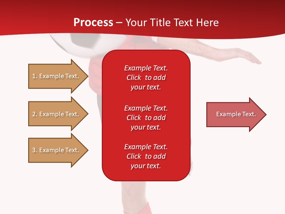 Full Sportsman Ball PowerPoint Template
