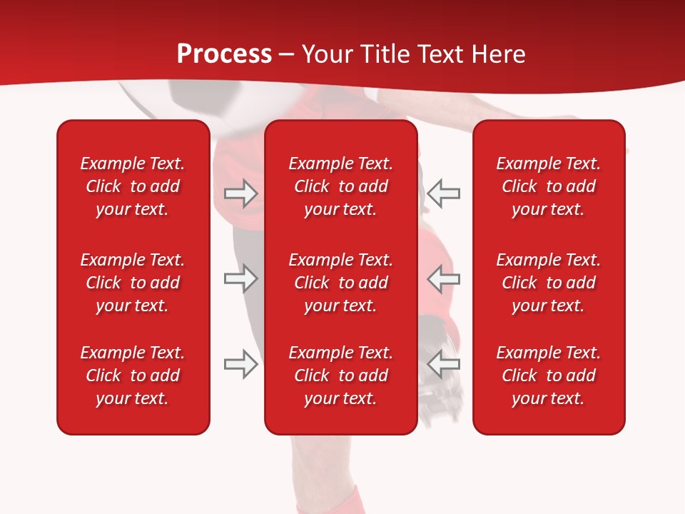 Full Sportsman Ball PowerPoint Template