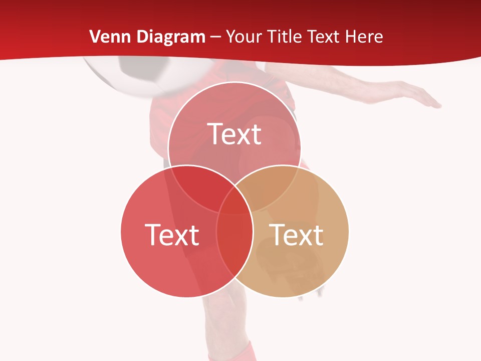 Full Sportsman Ball PowerPoint Template