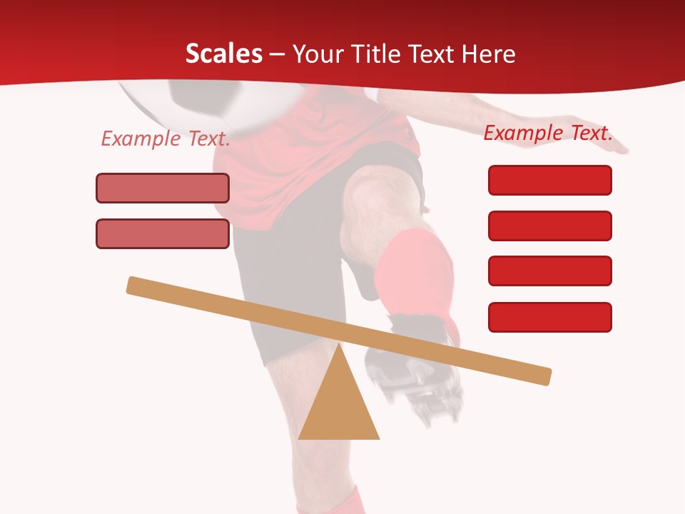 Full Sportsman Ball PowerPoint Template