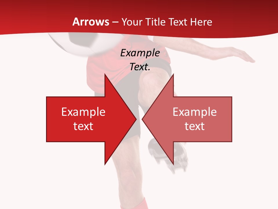 Full Sportsman Ball PowerPoint Template