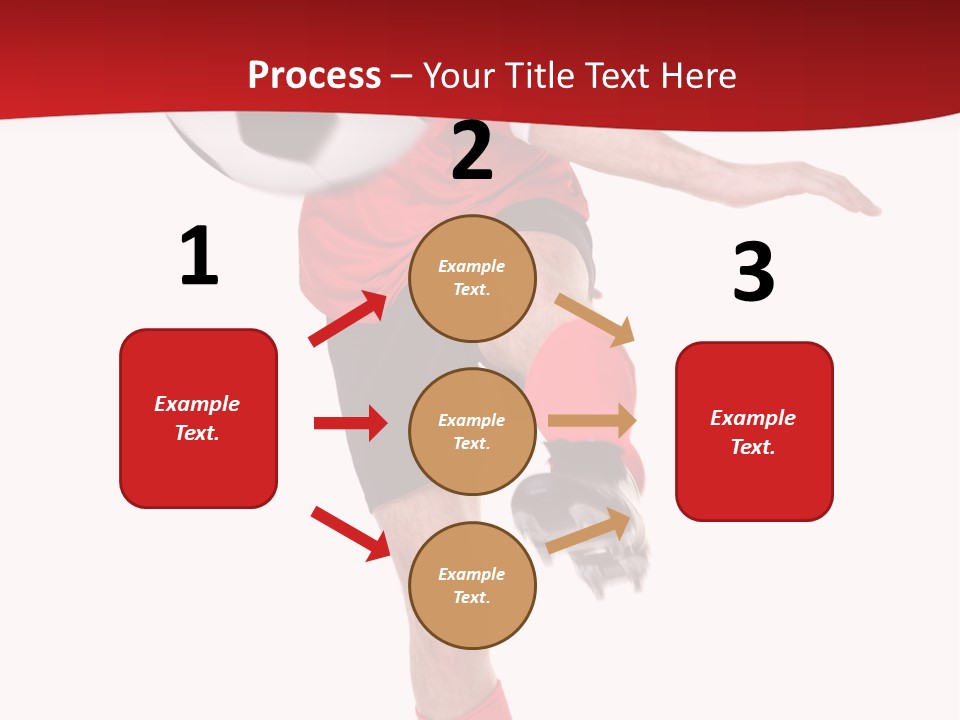 Full Sportsman Ball PowerPoint Template