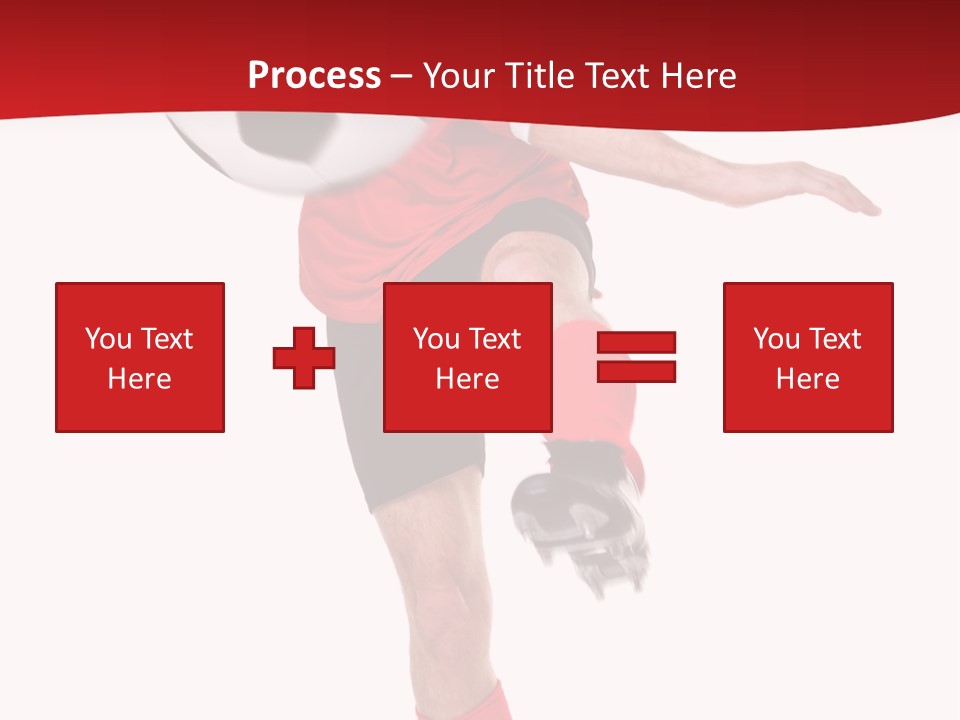 Full Sportsman Ball PowerPoint Template