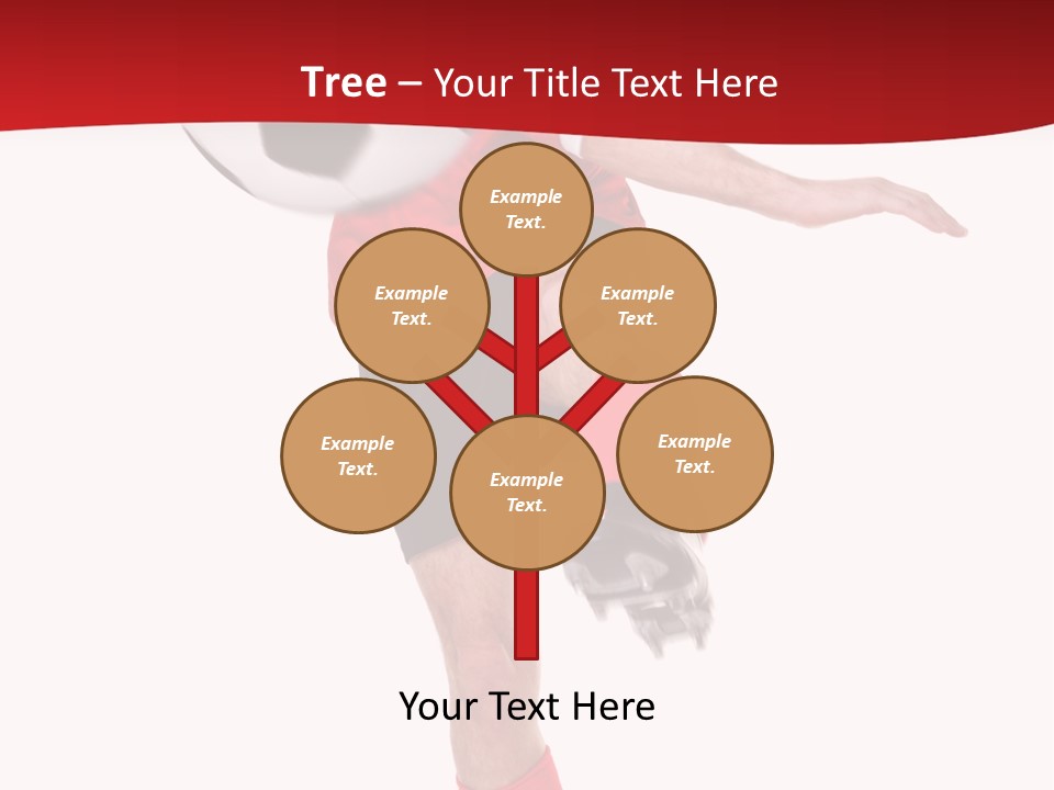 Full Sportsman Ball PowerPoint Template