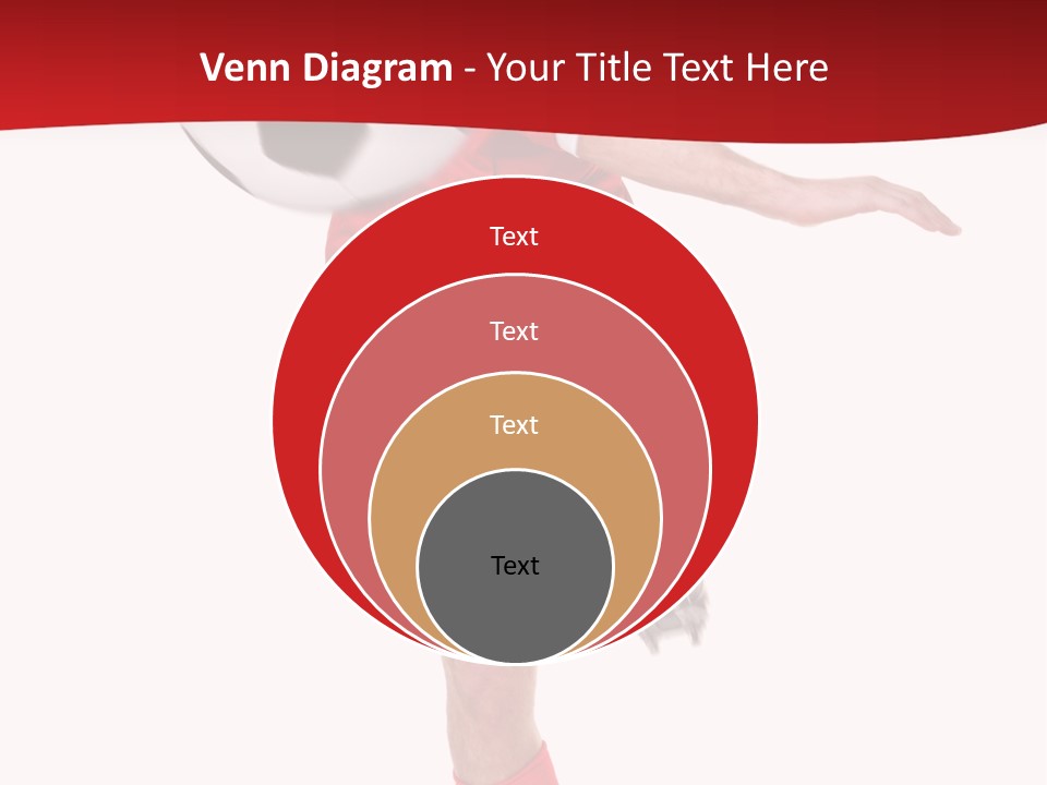 Full Sportsman Ball PowerPoint Template